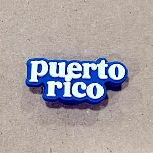 Puerto Rico 🇵🇷 Croc Charm